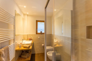 Bath room in the holiday apartment Brunelle in Siusi allo Sciliar