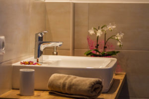 Bath room in the holiday apartment Brunelle in Siusi allo Sciliar