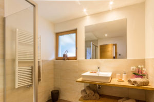 Bath room in the holiday apartment Arnika in Siusi allo Sciliar